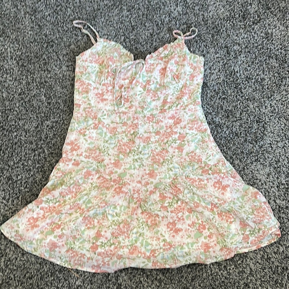 SUPER CUTE OACSUN FLORAL MINI DRESS